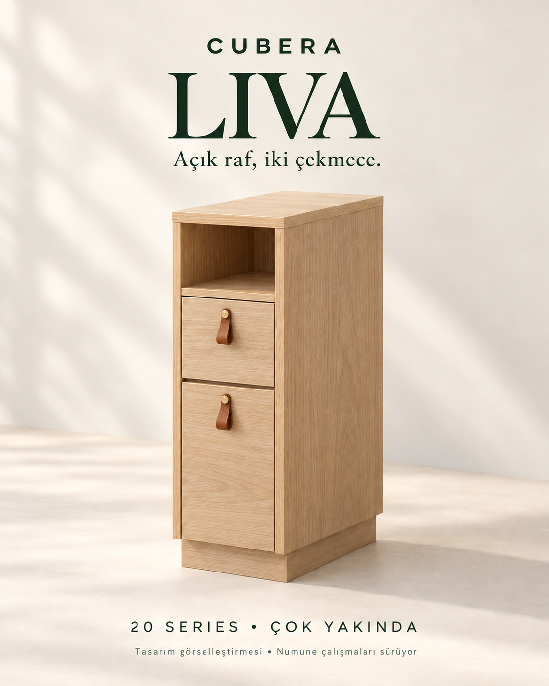 CUBERA LIVA tasarım görselleştirmesi